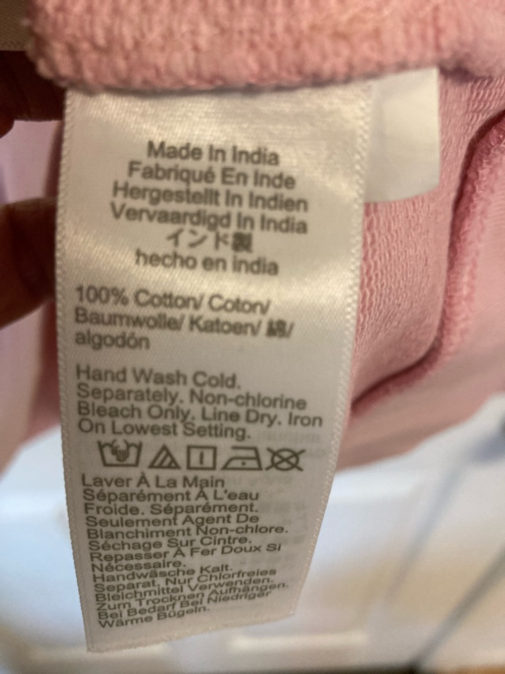 J. Crew Ombre Crewneck in Coral, White, Light Pink - Picture 5 of 7